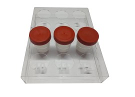 Suporte Acrílico Para Coletor De 80 Ml - 12 Furos